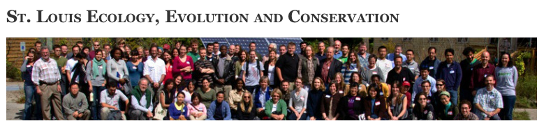 Dilys and Joe present at the 6th Annual St. Louis Ecology, Evolution & Conservation Retreat
