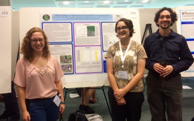 Diana and Evan present at Undergraduate Research Symposium