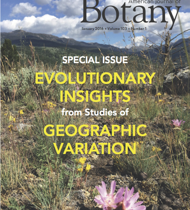 New paper in American Journal of Botany on the beta-diversity of species interactions