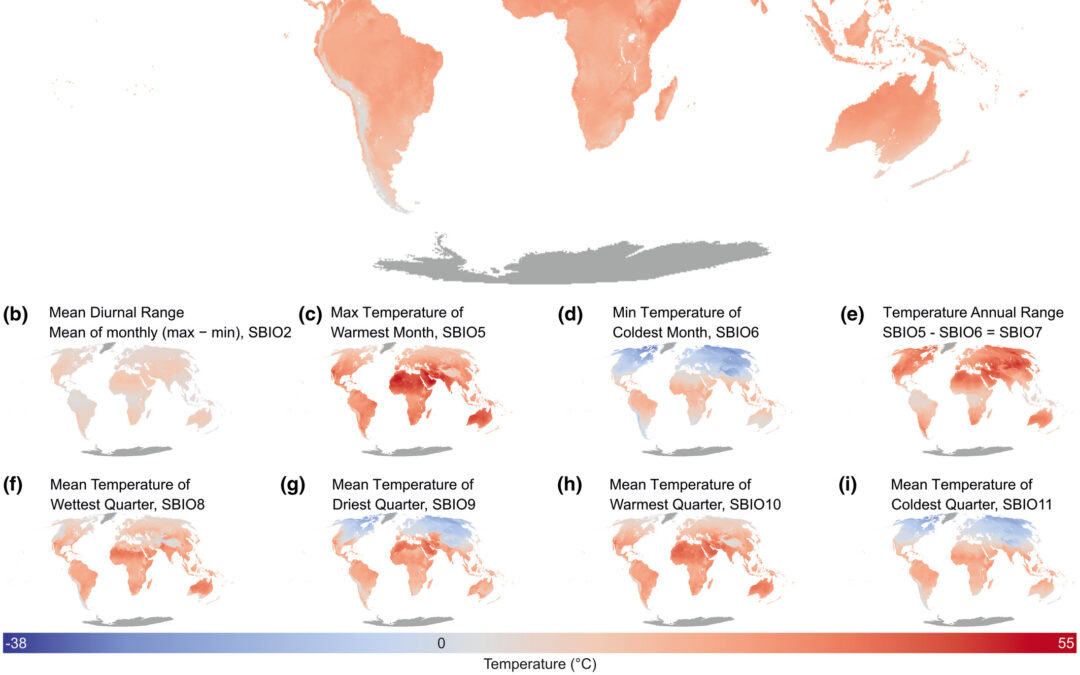 New paper in Global Change Biology – Global maps of soil temperature