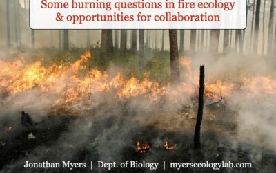 Jonathan presents at the Environmental Research Collaboration Series